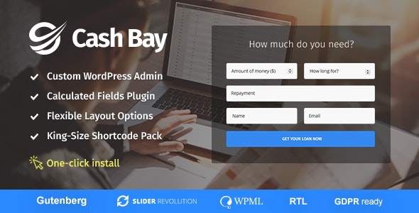 free download Cash Bay Theme Nulled