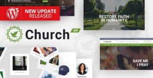 free download ChurchWP Theme Nulled