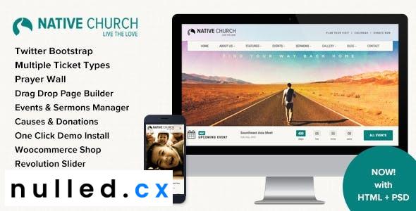 free download NativeChurch Theme Nulled
