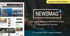 free download Newsmag Theme Nulled