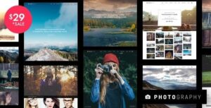 free download Photography Theme Nulled