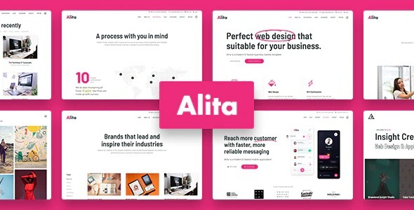Alita Nulled Web Studio WordPress Theme Free Download