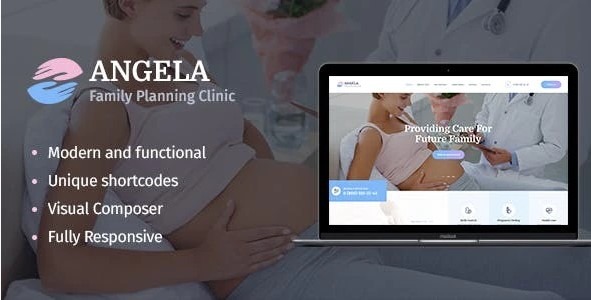 Angela Nulled Family Planning Clinic WordPress Theme Free Download