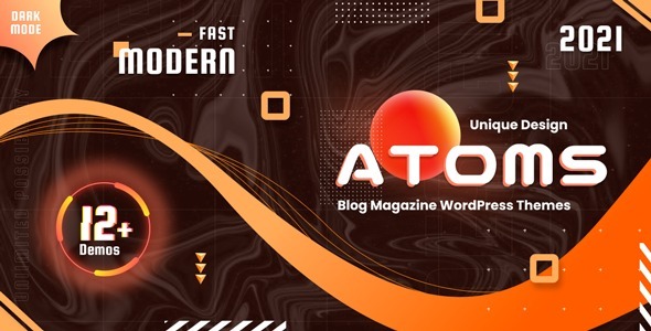 Atoms Nulled WordPress Magazine and Blog Theme Free Download