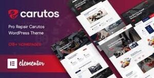 Carutos Nulled Car Repair Services & Auto Parts WooCommerce WordPress Theme Free Download