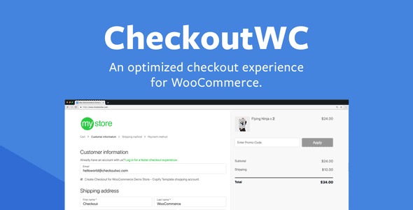 CheckoutWC Nulled Checkout for Woocommerce Free Download