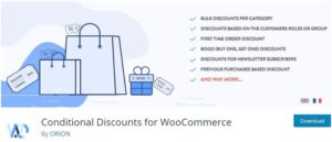 Conditional Discounts for WooCommerce Pro by ORION Free Download