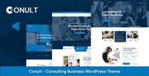 Conult Consulting Business WordPress Themes Nulled