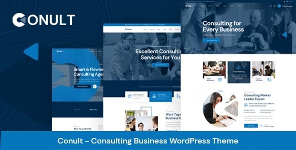Conult Consulting Business WordPress Themes Nulled