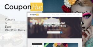 CouponHut Nulled Coupons & Deals WordPress Theme Free Download