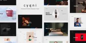 Cygni Nulled Interactive Portfolio Showcase Theme Free Download