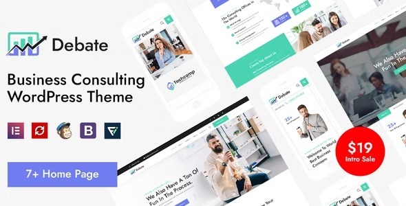 Debate Nulled Business Consulting WordPress Theme Free Download