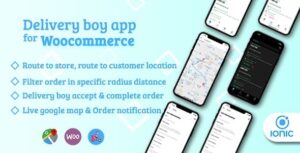 Delivery boy app for WooCommerce Nulled Free Download