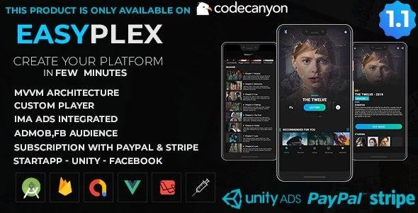 EasyPlex Movies Nulled Live Streaming - TV Series, Anime Free Download