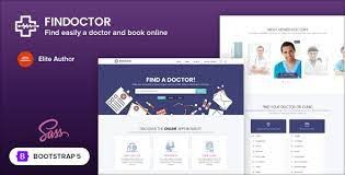 Findoctor Nulled Doctors directory and Book Online template Free Download