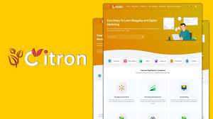 Free Download Citron – Responsive & SEO Blogger Template Nulled