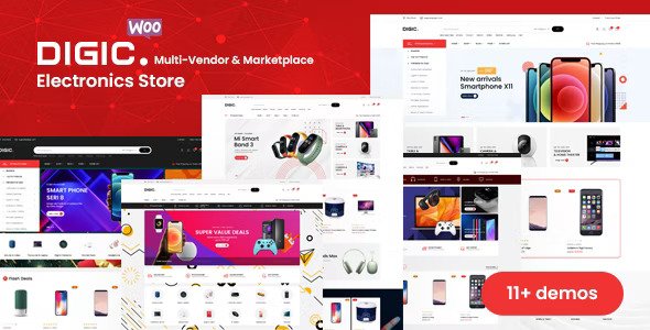 Free Download Digic – Electronics Store WooCommerce Theme Nulled