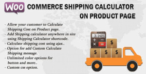 Free Download Woocommerce Shipping Calculator On Product Page Nulled