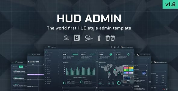 HUD Nulled Vue 3 Bootstrap 5 Admin Template Free Download
