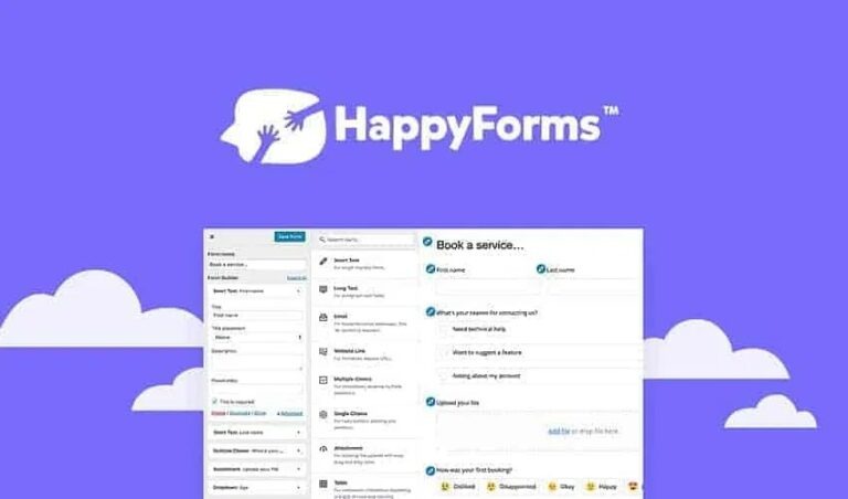 HappyForms Pro Nulled Friendly Drag and Drop Contact Form Builder Free Download