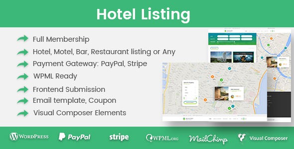 Hotel Listing Nulled WordPress Plugin Free Download