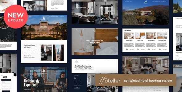 Hoteller Hotel Booking WordPress Nulled Free Download