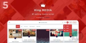 King Media Nulled Viral Video Magazine News Script Free Download