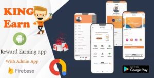 KingEarn Android Rewards Earning App With Admin App Nulled Free Download