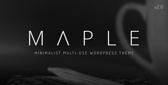 Maple Clean Minimal Multi-Purpose WordPress Theme Nulled Free Download