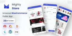 MightyStore WooCommerce Nulled Flutter E-commerce Full App Free Download