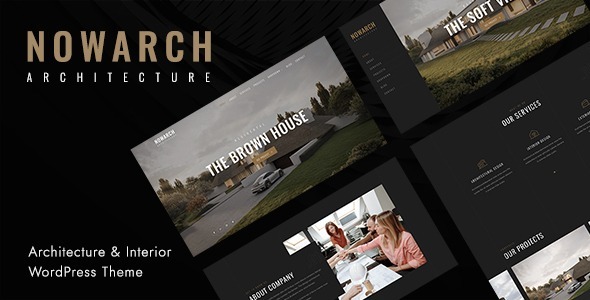NOWARCH Nulled Architecture and Interior WordPress Theme Free Download