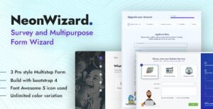 NeonWizard Questionnaire Multistep Form Wizar Nulled
