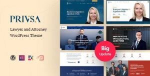Privsa Nulled Attorney and Lawyer WordPress Theme Free Download