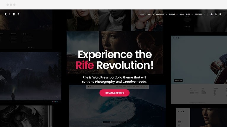 Rife Pro Creative WP Theme​​ Nulled