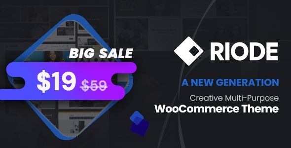 Riode Nulled Multi-Purpose WooCommerce Theme Free Download
