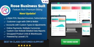 Rose Business Suite Nulled b 116 Accounting, CRM and POS Software Free Download