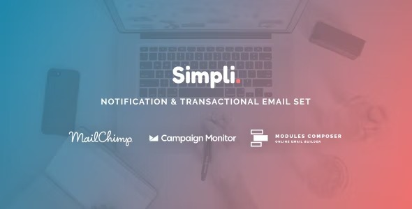 Simpli Notification & Transactional Email Templates with Online Builder Nulled Free Download