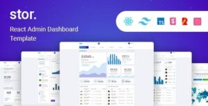 Stor Nulled React Admin Dashboard Template Free Download