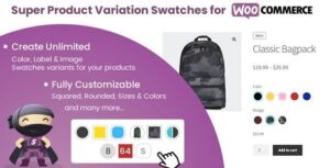 Super Product Variation Swatches Nulled for WooCommerce Free Download