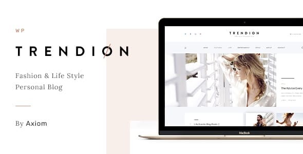 Trendion Nulled A Personal Lifestyle Blog and Magazine WordPress Theme Free Download