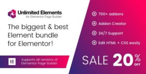 Unlimited Elements for Elementor Pro (Premium) Free Download