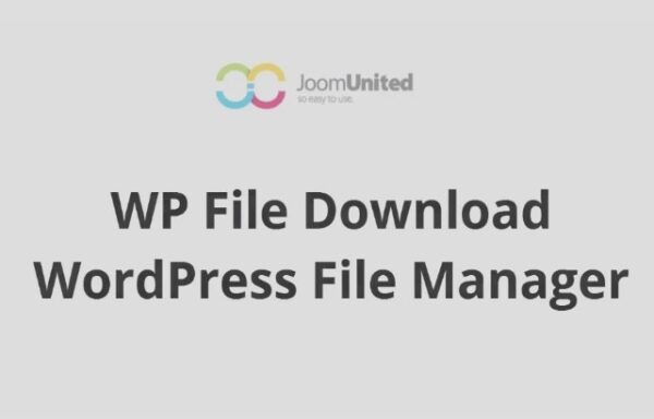WP File Download Nulled + Addons [JoomUnited] Free Download
