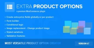 WooCommerce Extra Product Options Nulled Free Download