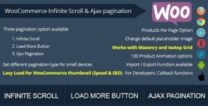 WooCommerce Infinite Scroll and Ajax Pagination Nulled Free Download