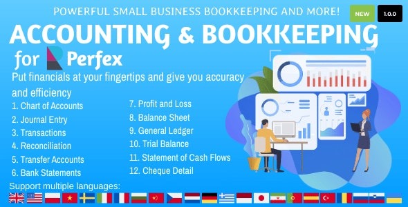 Accounting and Bookkeeping for Perfex CRM Nulled Free Download