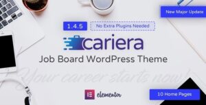 Cariera Nulled Job Board WordPress Theme Free Download