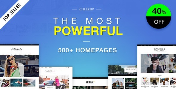 CheerUp Blog Magazine Nulled WordPress Blog Theme Free Download