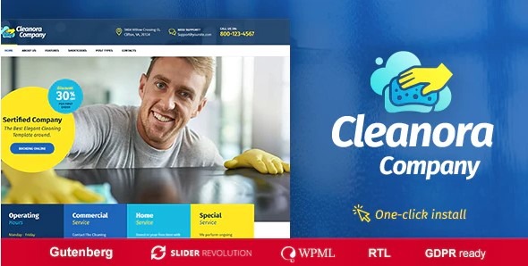 Cleanora theme Nulled