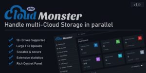 Cloud Monster PHP Script Nulled Free Download