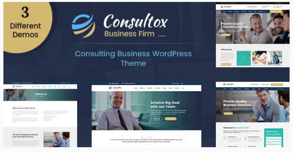 Consultox Nulled Consulting Business WordPress Theme Free Download